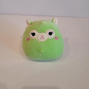 Squishmallow MINI Jim the Green Llama Alpaca Lamb Sheep from Box Set Kellytoy 4"